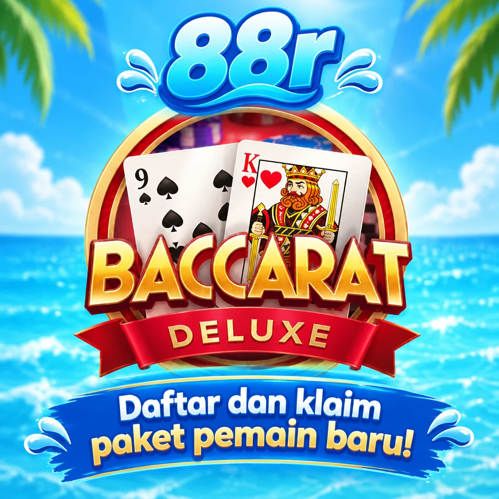 88r · Baccarat Deluxe · Tampilan permainan